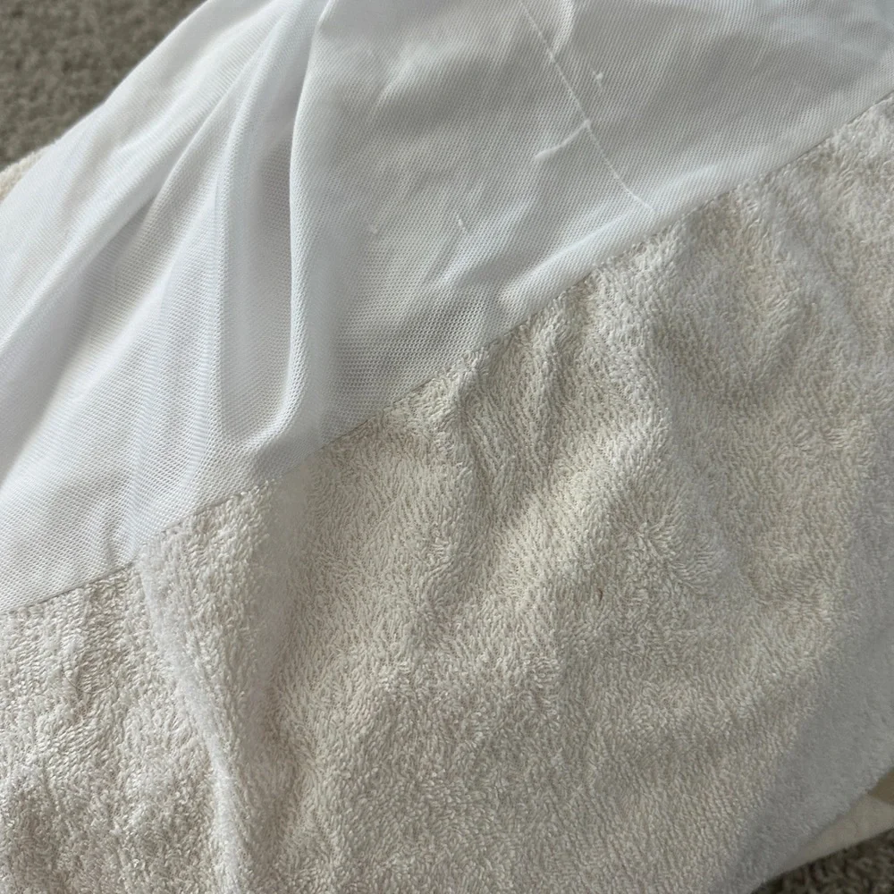 Set of two mattress covers, waterproof,
